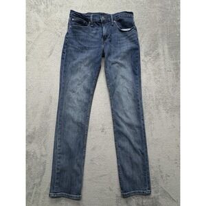Levis 511 Jeans Mens Measured 32x33 Blue Slim Fit‎ Stretch Classic Five Pocket